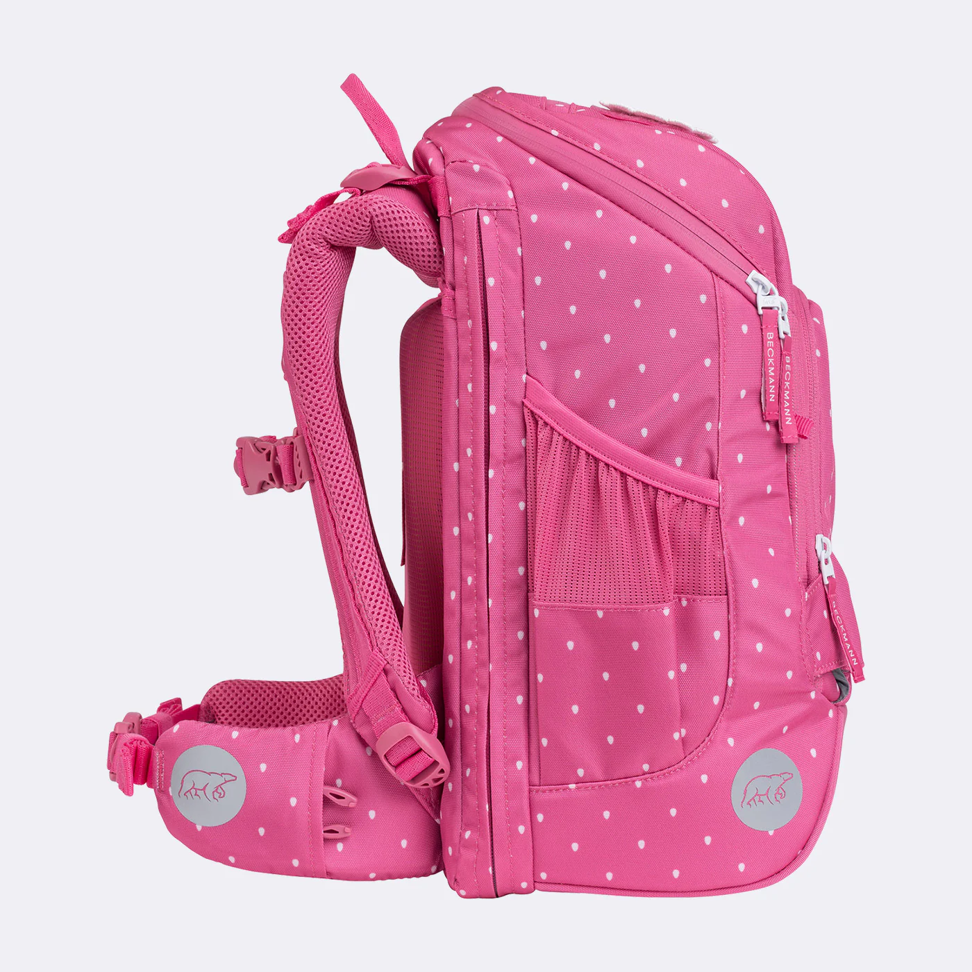 Ghiozdan, rucsac ergonomic cu perna de aer, set Active Air FLX 6 piese, STRAWBERRY - BECKMANN [5]