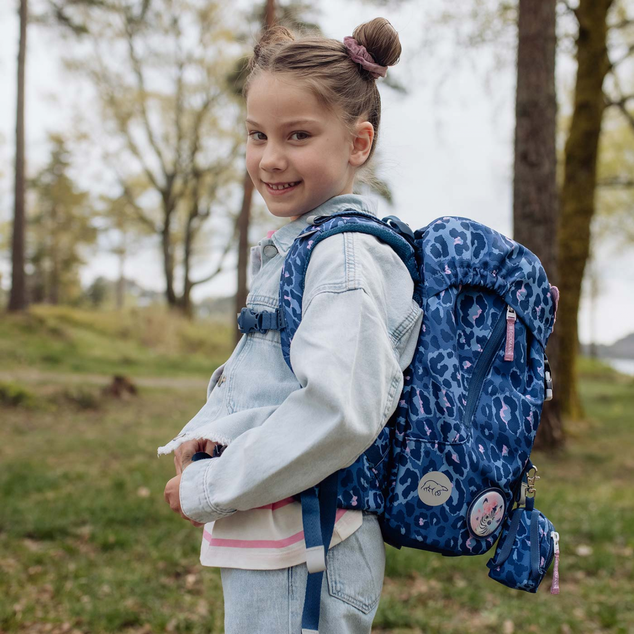 Ghiozdan, rucsac ergonomic pentru școală, Clasic, Cheetah [2]