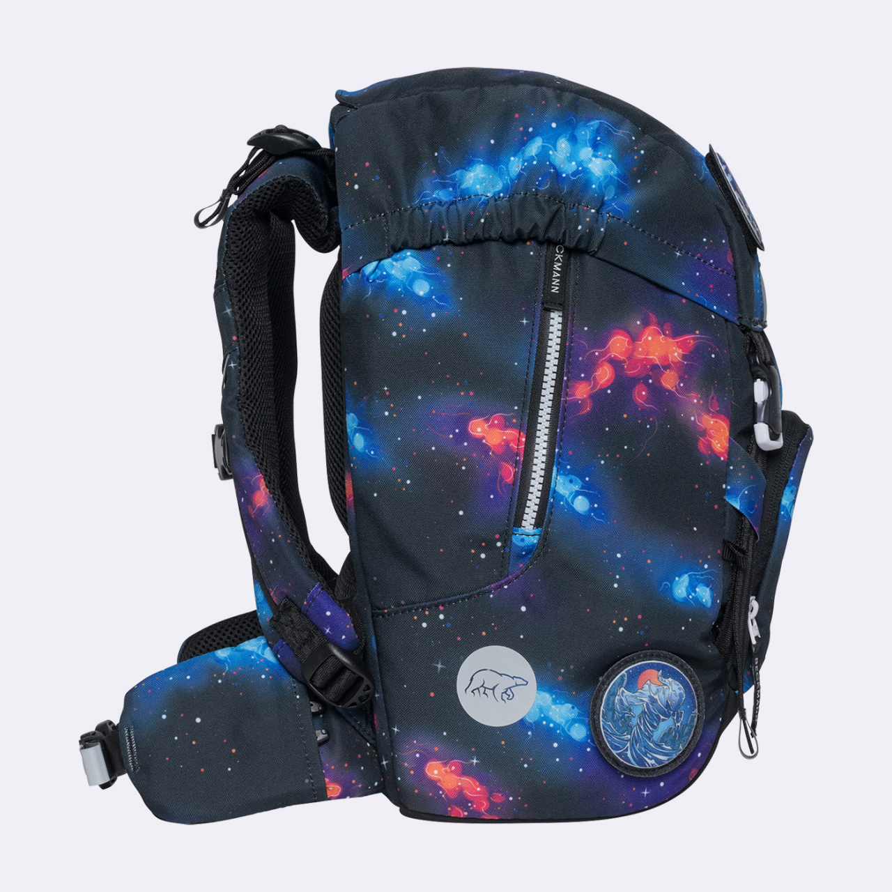 Ghiozdan, rucsac ergonomic pentru școală, Clasic, NINJA ELEMENTS [6]
