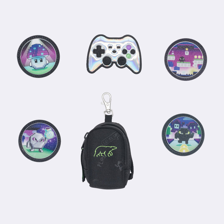 Ghiozdan, rucsac ergonomic pentru școală, Clasic  Pixel [8]