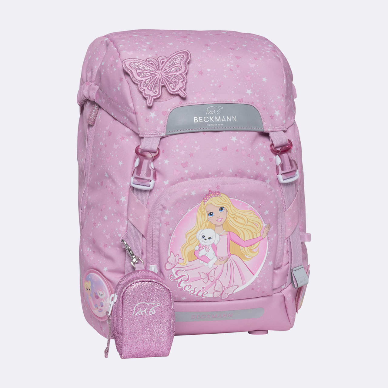 Ghiozdan, rucsac ergonomic pentru școală, Clasic, ROSIE [4]