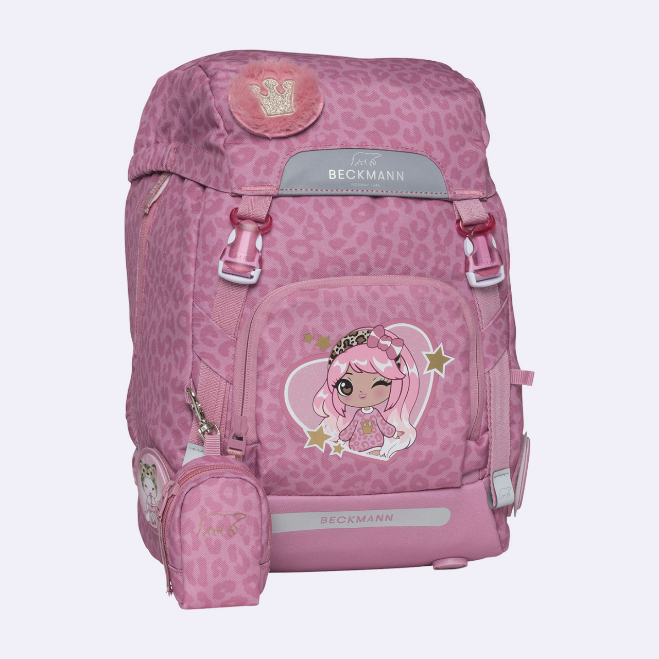 Ghiozdan, rucsac ergonomic pentru școală, Clasic, Roxy [4]