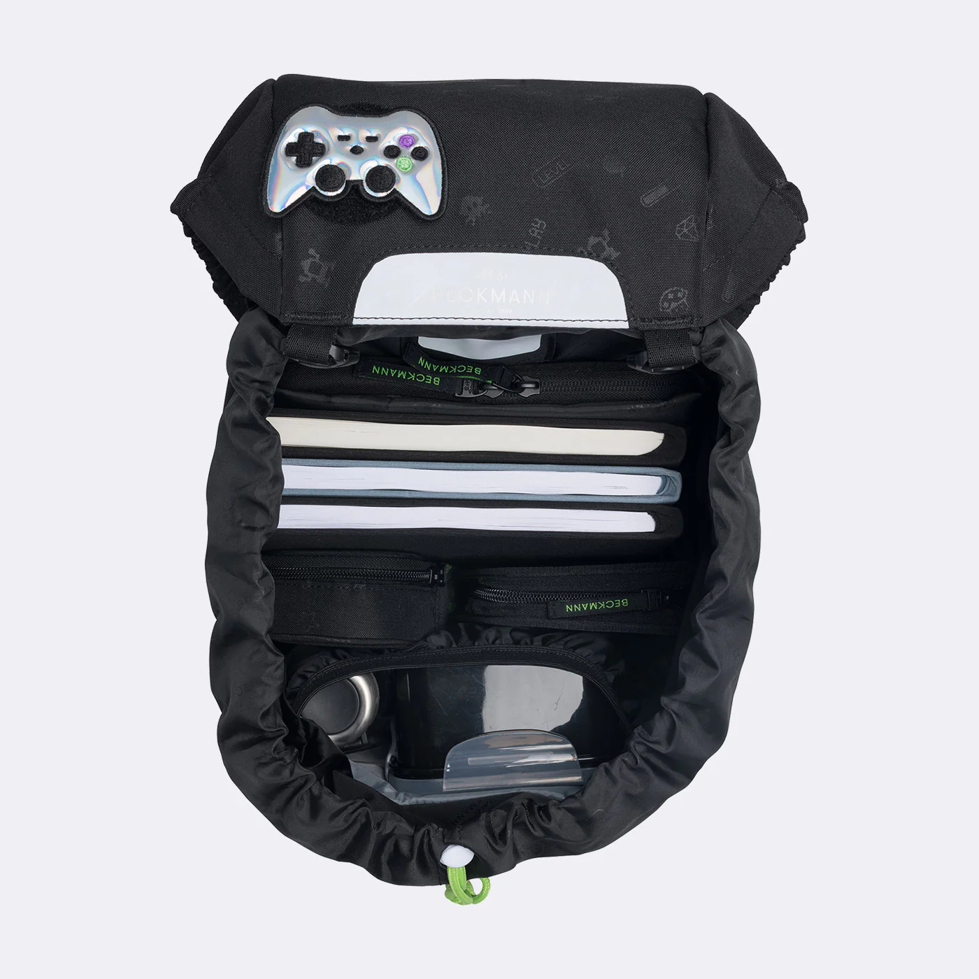 Ghiozdan, rucsac ergonomic, set clasic 6 piese, PIXEL [10]
