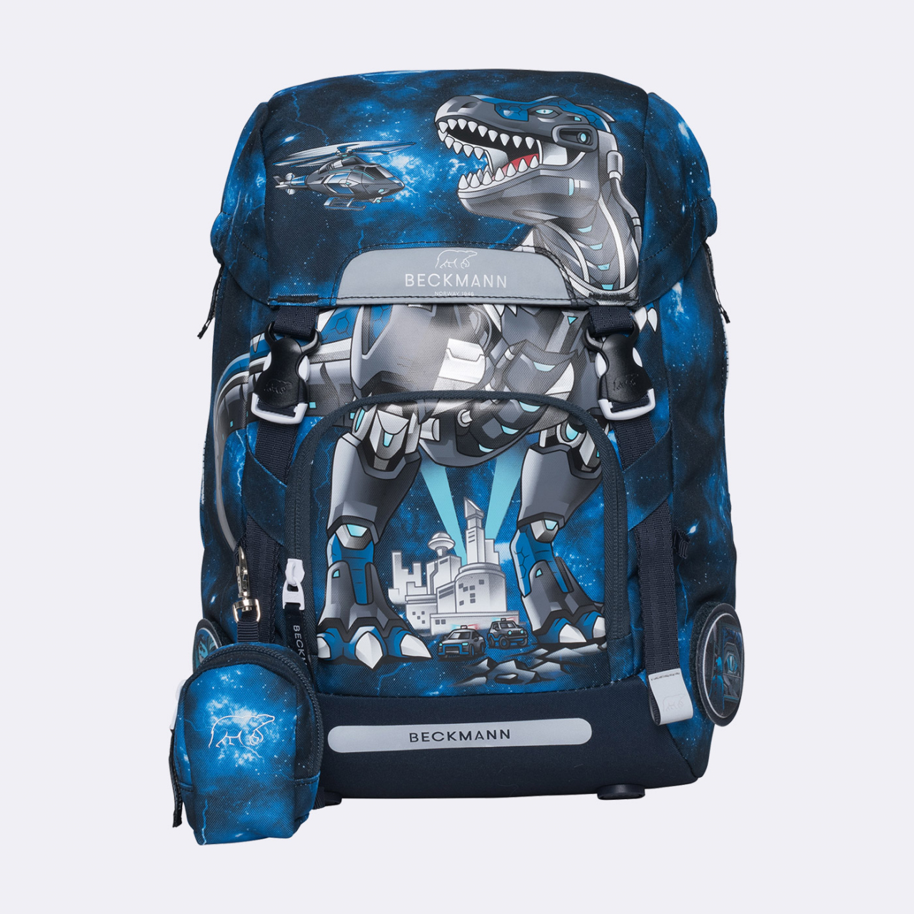 Ghiozdan, rucsac ergonomic, set clasic 6 piese, TECH REX [3]
