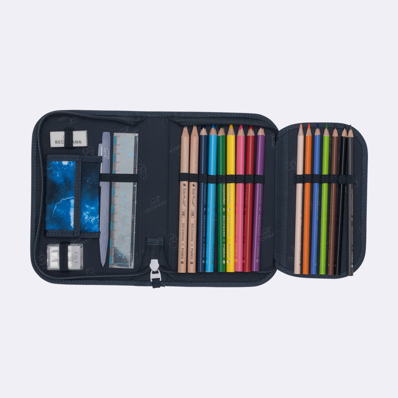 Ghiozdan, rucsac ergonomic, set clasic 6 piese, TECH REX [15]