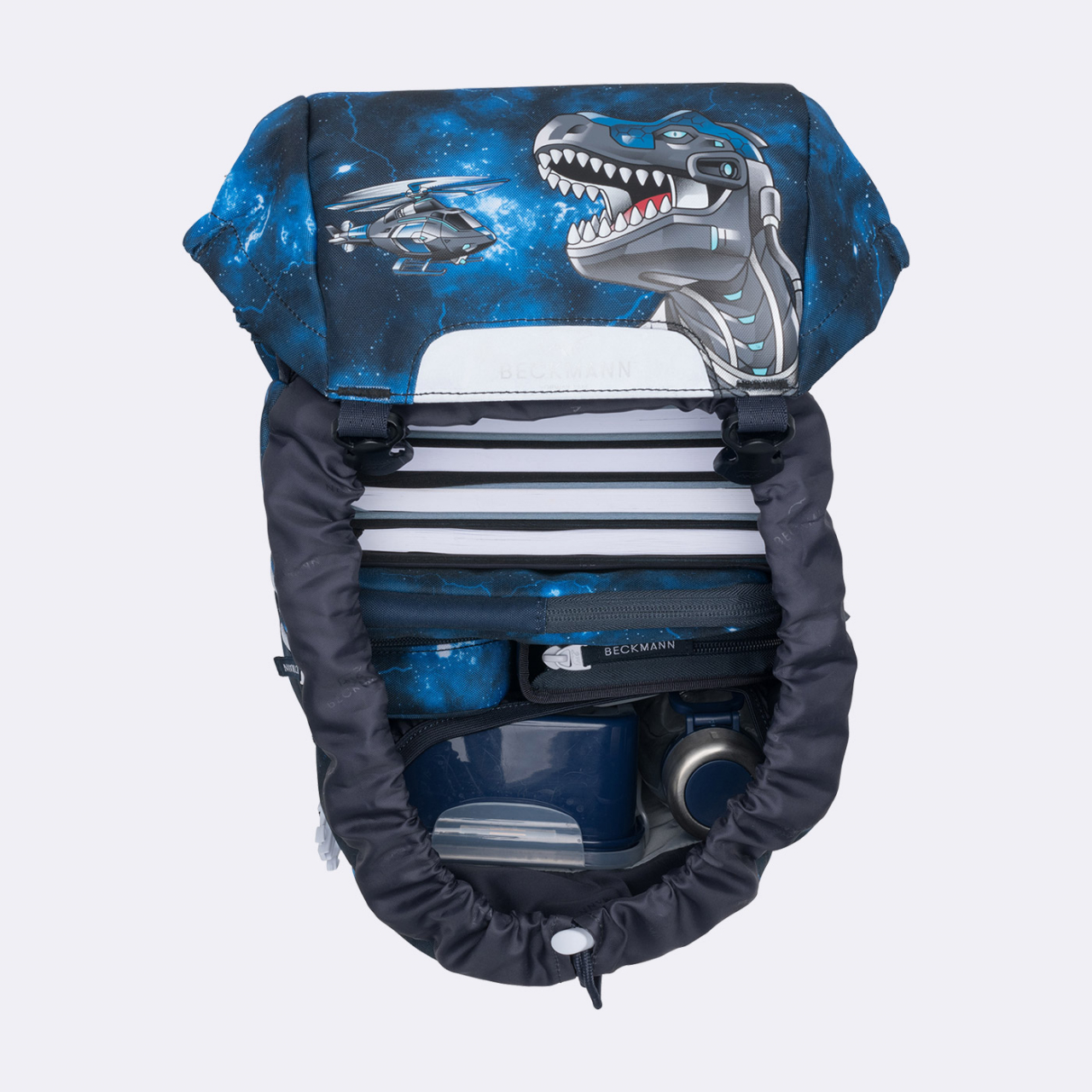 Ghiozdan, rucsac ergonomic, set clasic 6 piese, TECH REX [8]