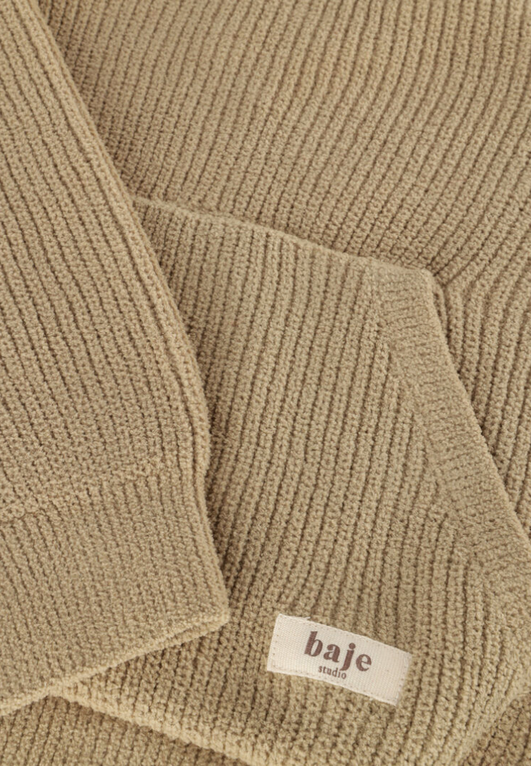 Hoodie Clay, bumbac organic, Peanut, Baje [2]