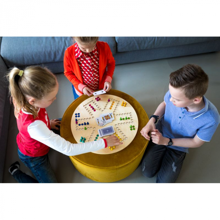 Joc 3 in 1 - Goose, Tock si Ludo (Nu te supara, frate!), BS Toys [2]