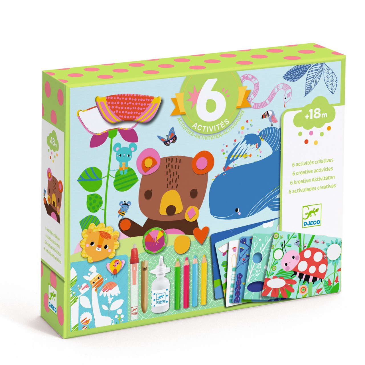 Joc creativ 6 activitati, Djeco [1]