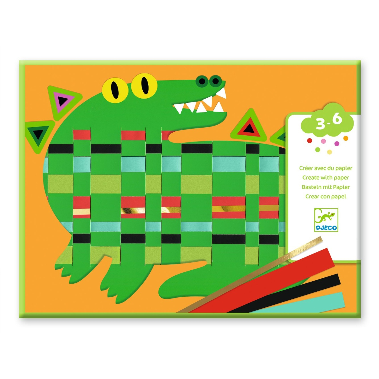 Joc creativ de tesut animalute, Djeco [1]