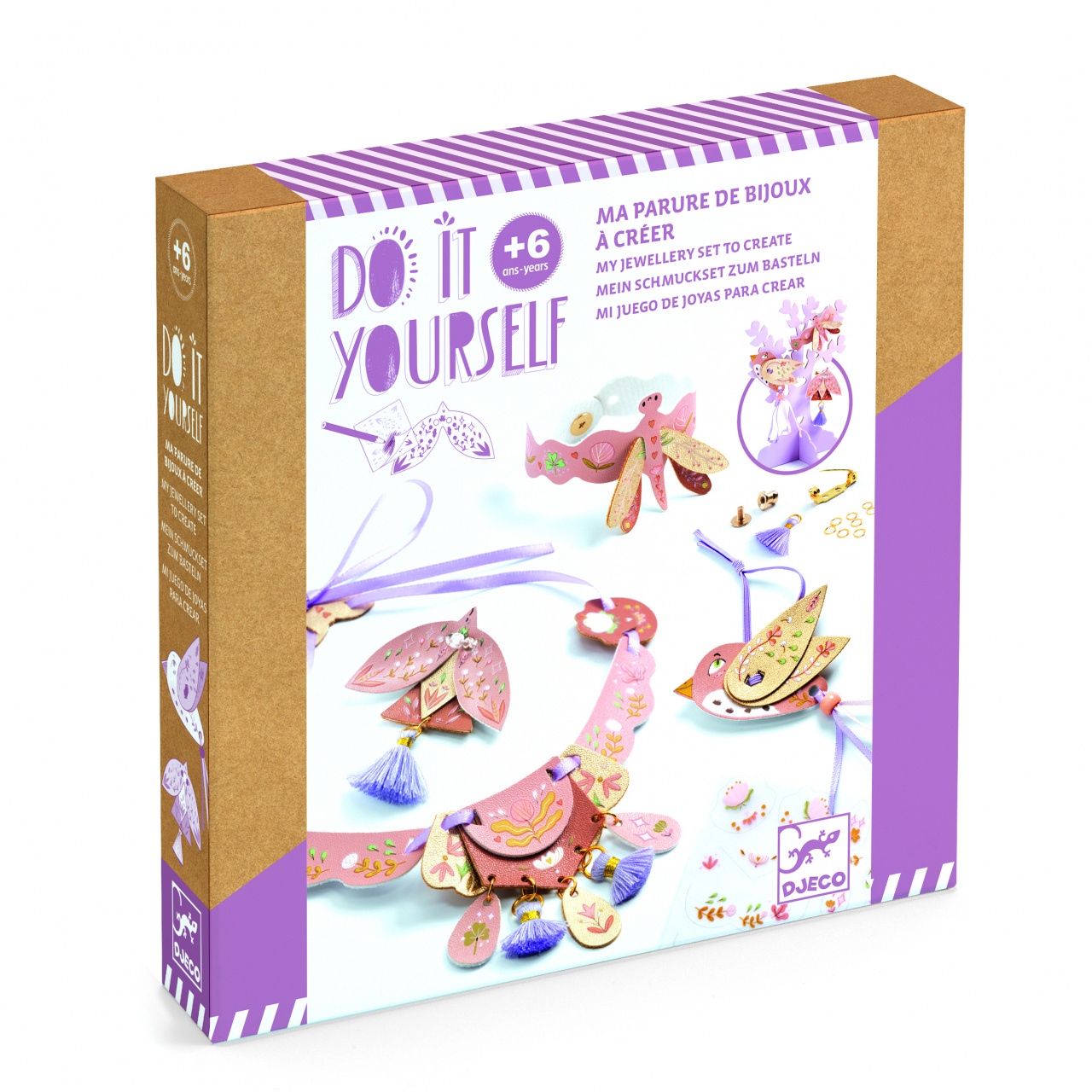 Joc creativ DIY Bijuterii Miss Rosefinch, Djeco [1]