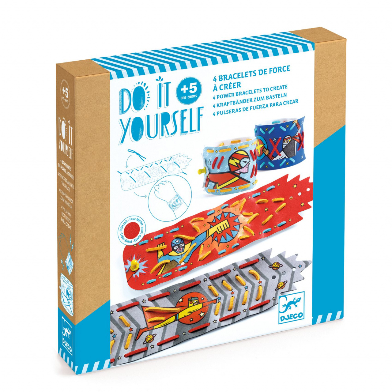 Joc creativ DIY Bratari cu superputeri, Djeco [1]