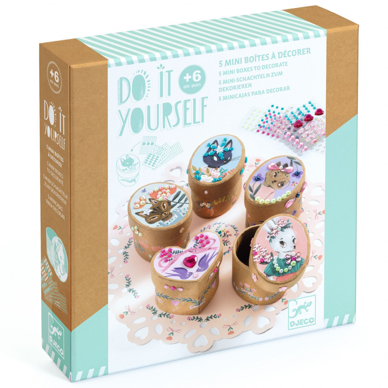 Joc creativ DIY Cutii si cutiute, Djeco [1]