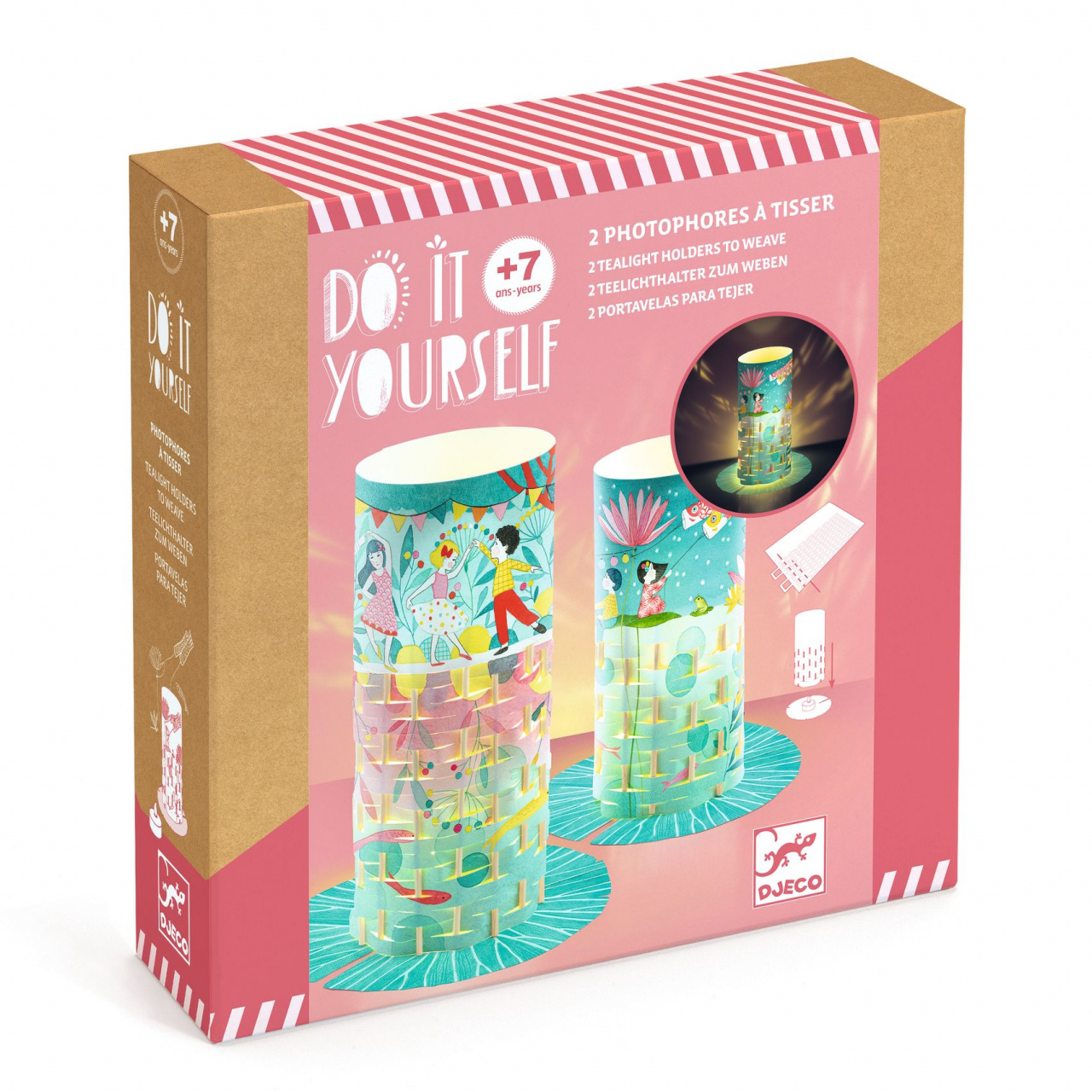 Joc creativ DIY Dansul licuricilor, Djeco [1]