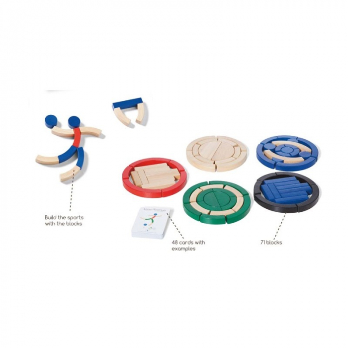 Joc de constructie Sporturi, BS Toys [5]