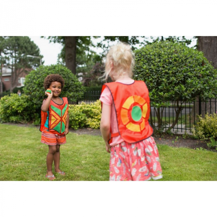 Joc de coordonare Belly Catch cu 4 veste, BS Toys [2]