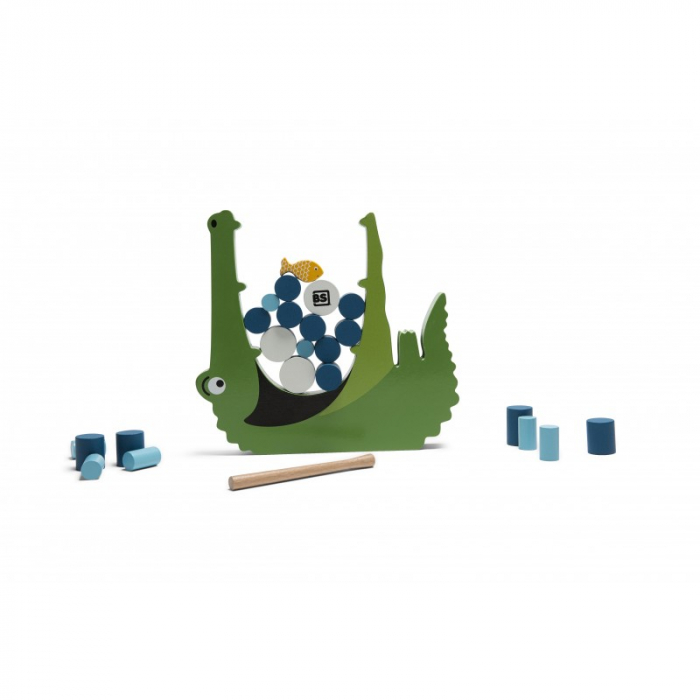 Joc de echilibru Crocodilul, BS Toys [2]