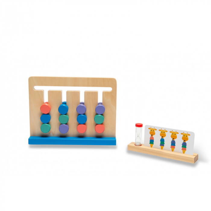 Joc de logica si coordonare Provocarea girafelor, BS Toys [3]