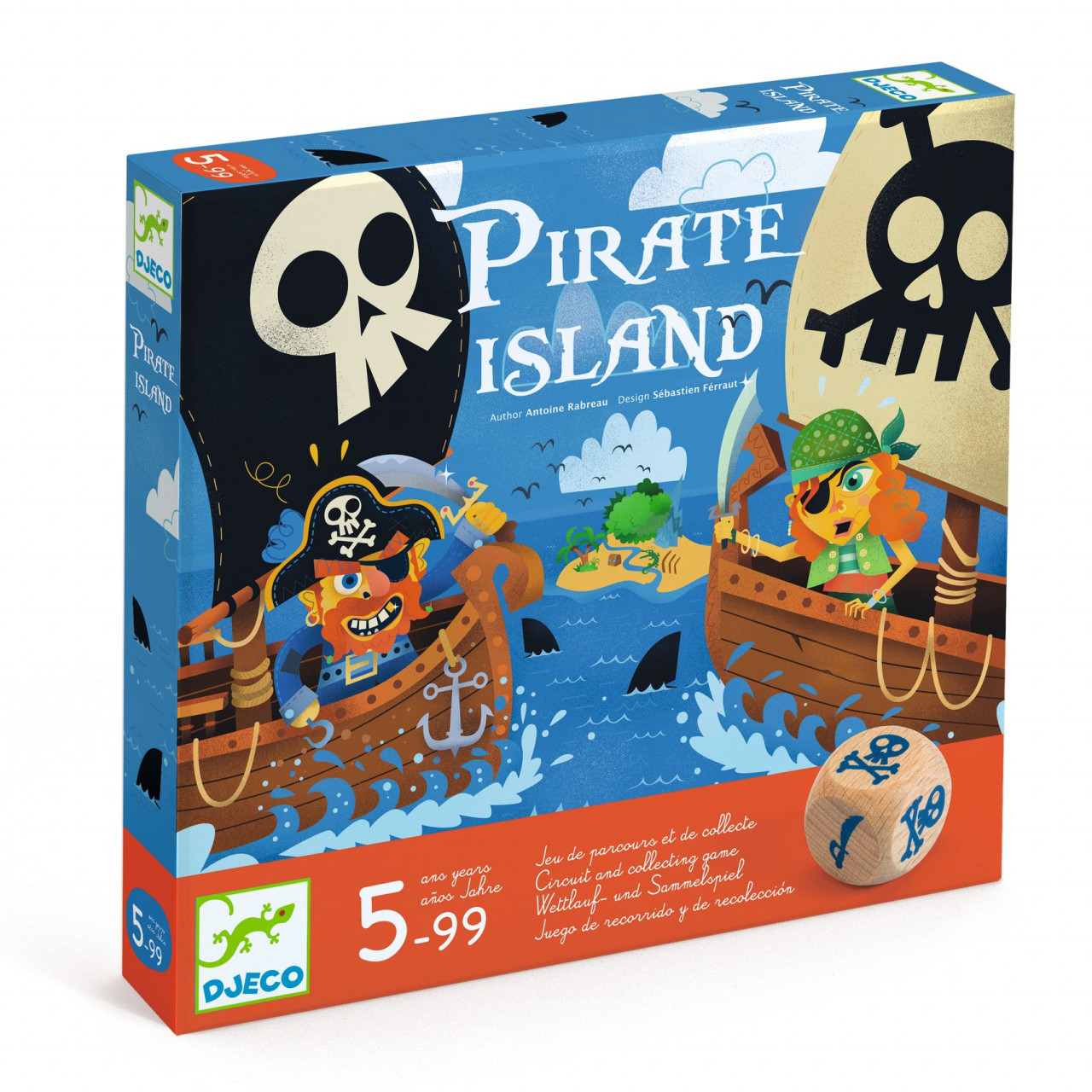 Joc de societate Insula piratilor, Djeco [1]