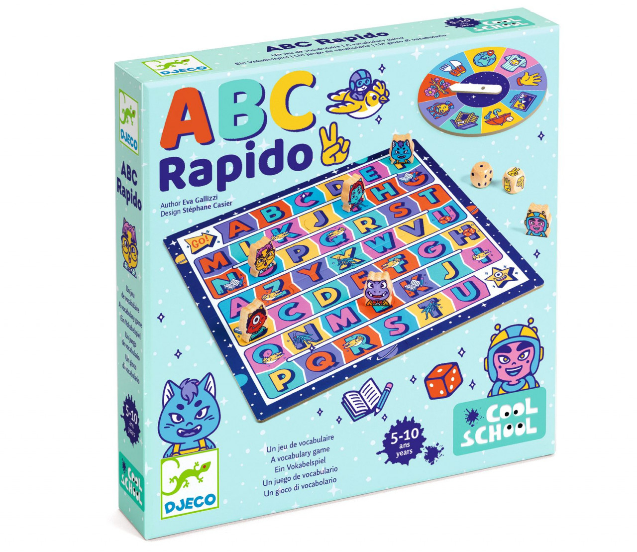 Joc educativ ABC Rapido, Djeco [1]