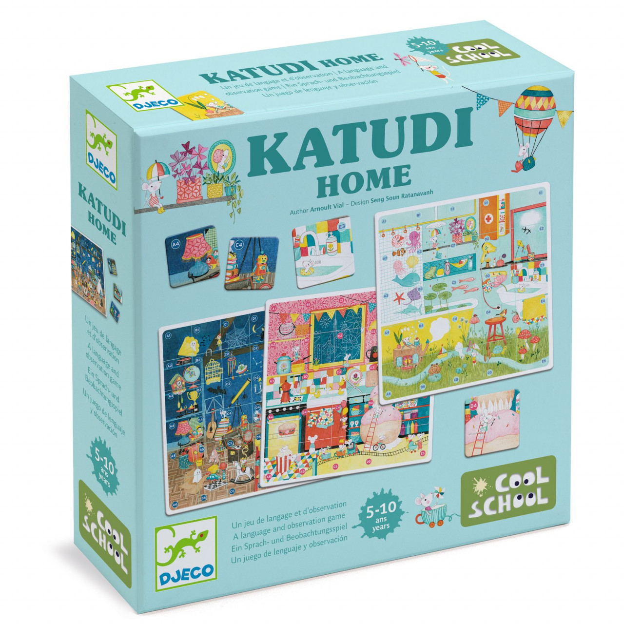 Joc educativ Katudi Acasa, Djeco [1]