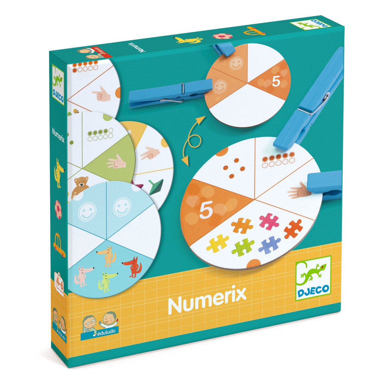 Joc Eduludo numere Numerix, Djeco [1]