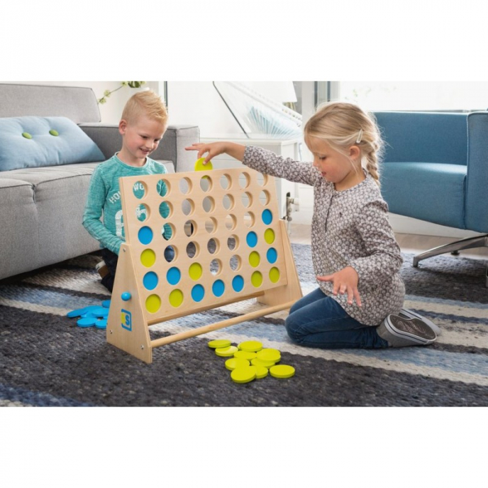 Joc gigant 4 pe un rand, BS Toys [3]