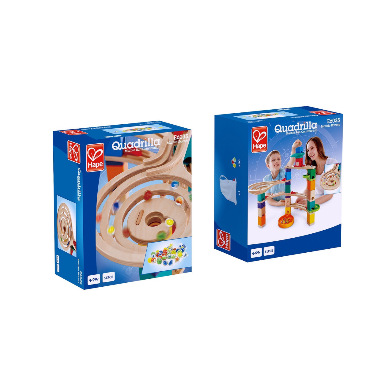 Jucarie copii Quadrilla - circuit cu bile - Set 50 de bile [2]