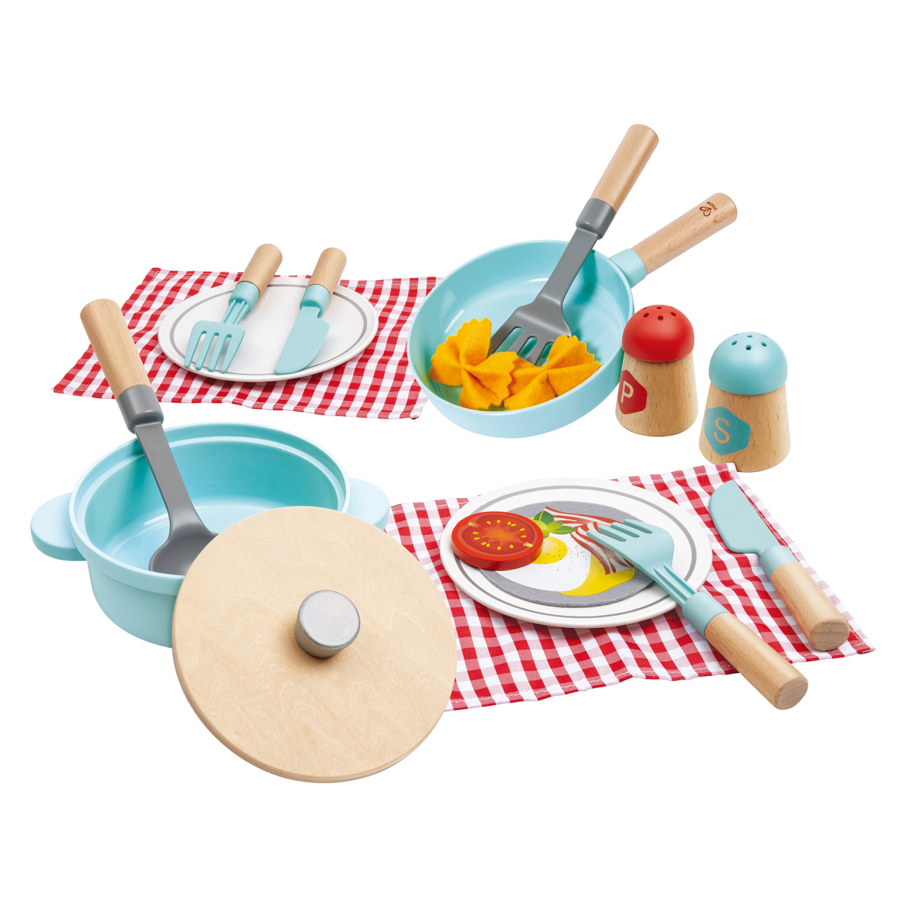 Jucarie copii - Set de joaca micutul Chef pentru gatit si servire (21 piese) [1]