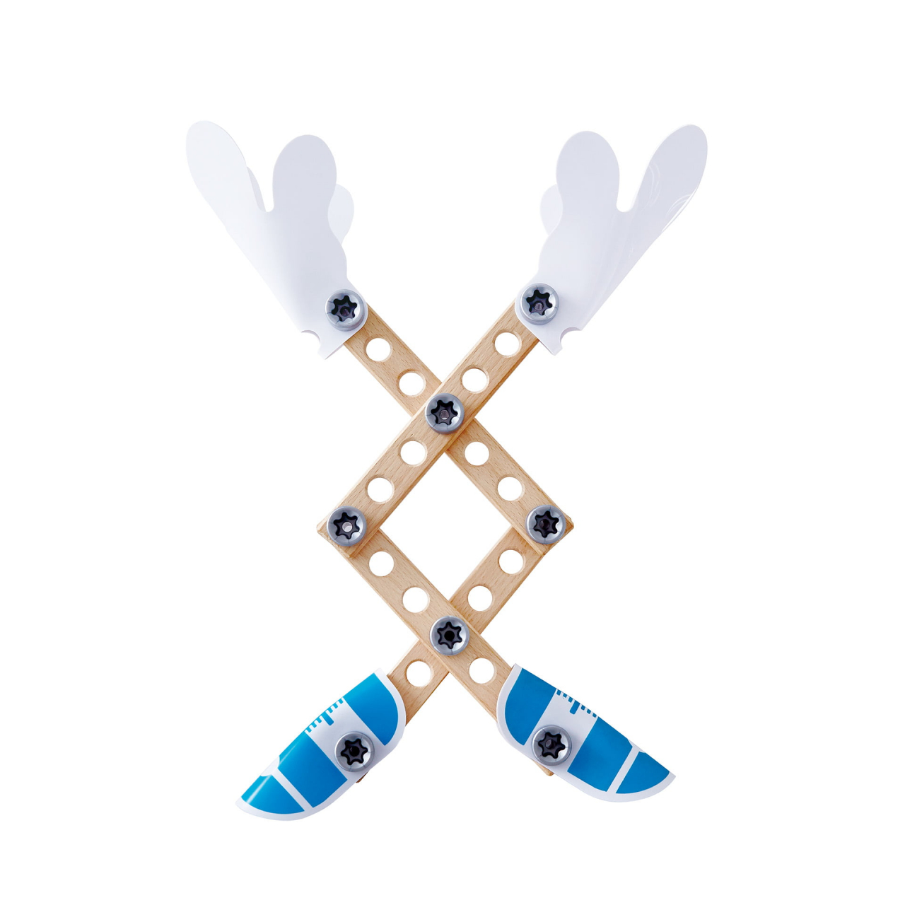 Jucarie din lemn - Set 3 experimente (37 piese) [6]
