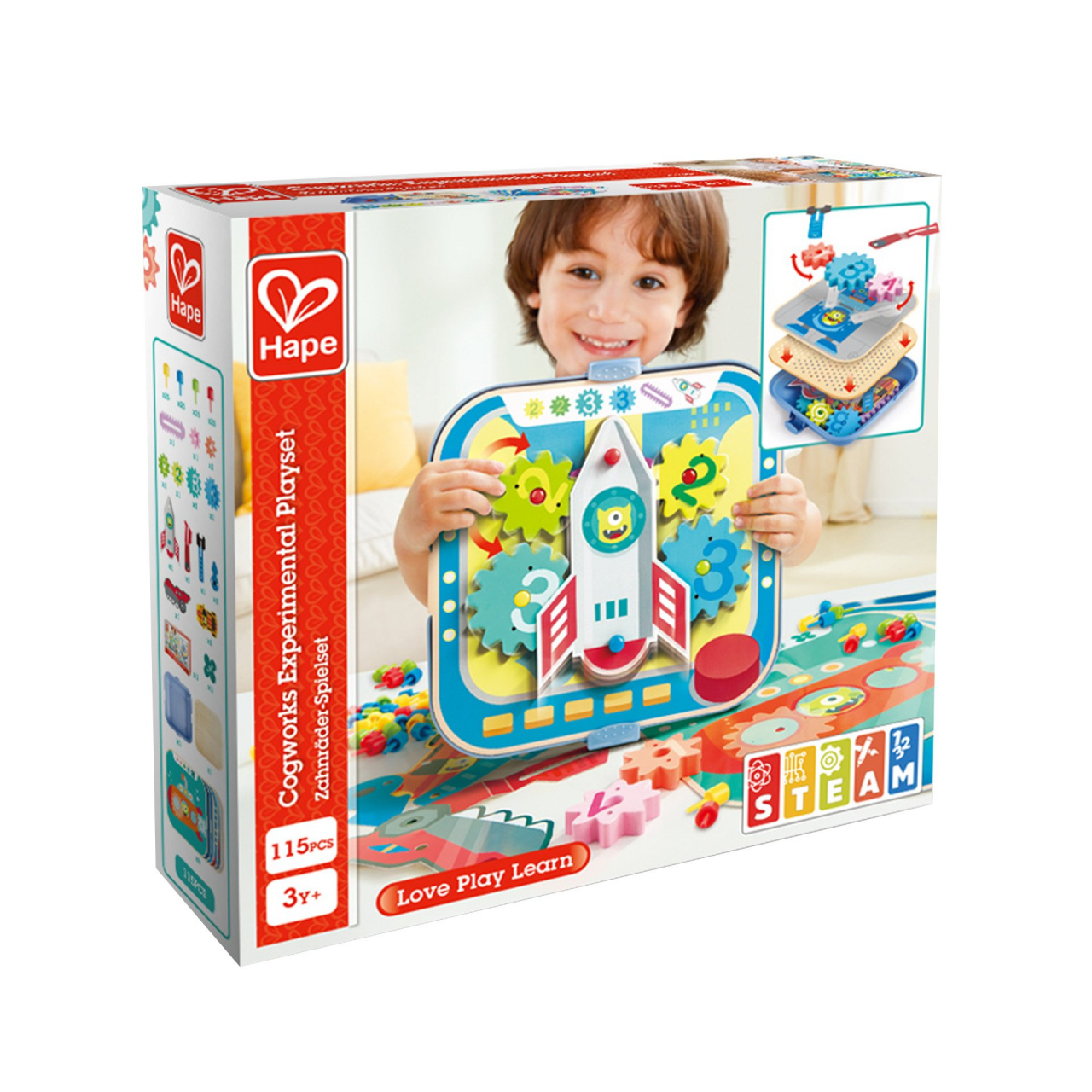Jucarie din lemn - Set de joaca roti zimtate [7]