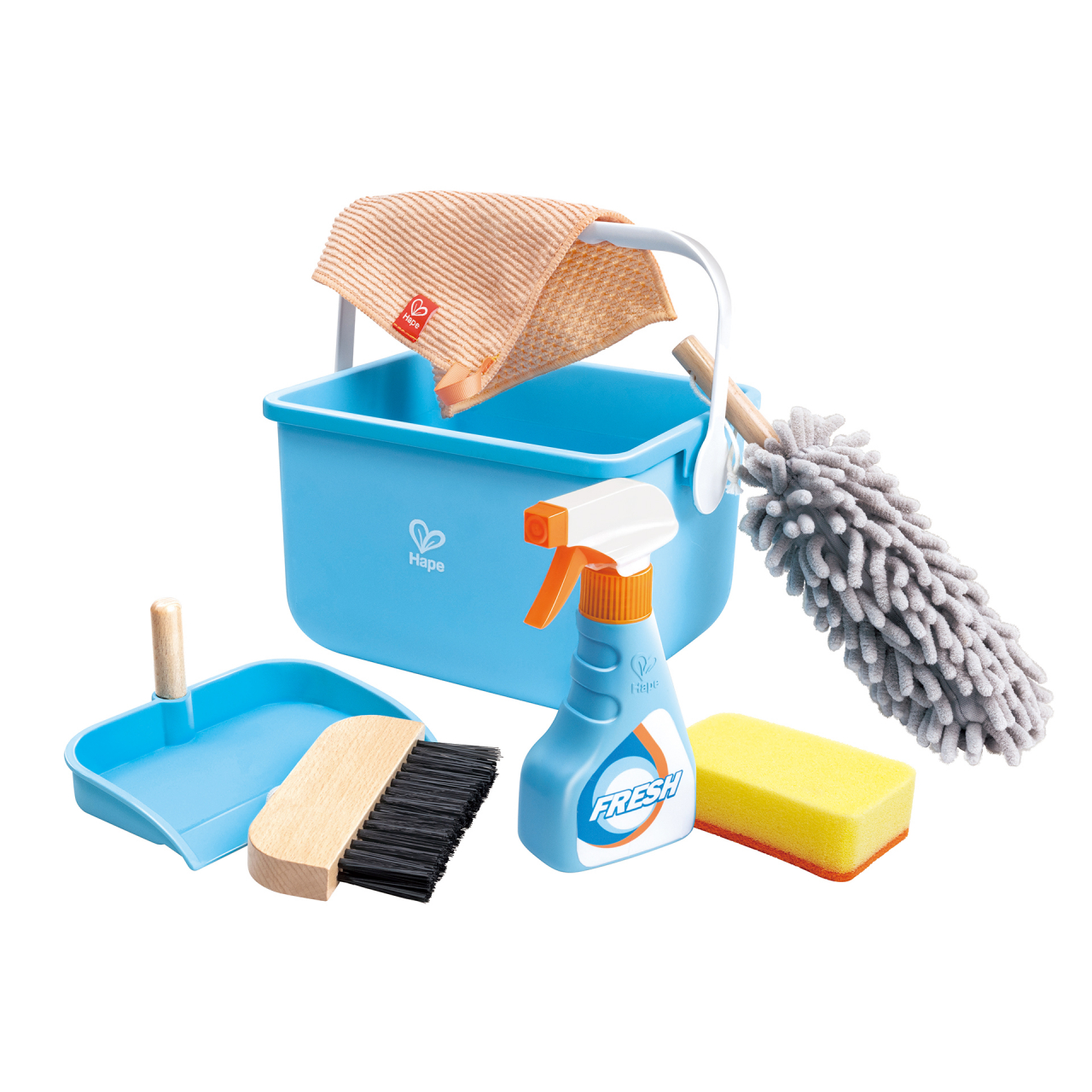 Jucarie - Set de curatenie cu galeata pentru copii (7 piese) [1]