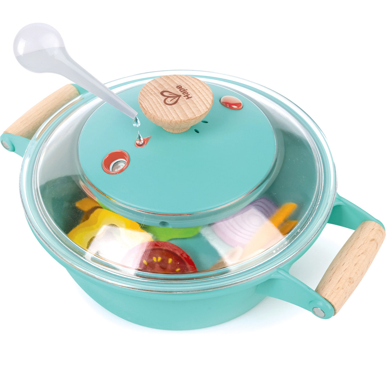 Jucarie - Set de gatit alimente la aburi pentru copii (16 piese) [4]
