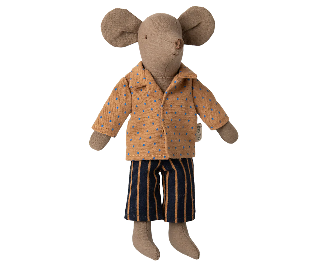 JUCARIE TEXTILA MAILEG - Cămașă și pantaloni cu dungi, Tatăl Șoricel [2]