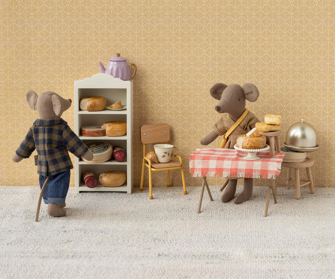 JUCARIE TEXTILA MAILEG - Tată șoarece - Maro deschis [2]