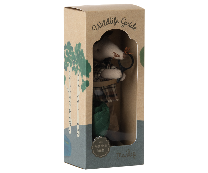 Jucarie textila, Wildlife guide mouse, Maileg [2]