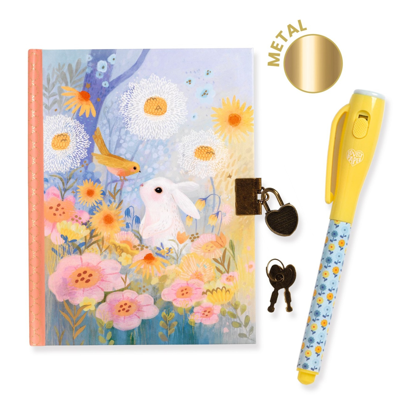 Jurnal secret cu pix magic Iepuras, Djeco [1]