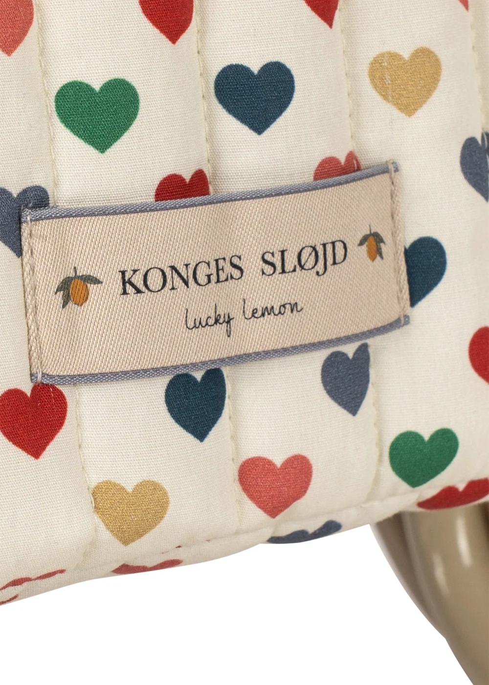 Konges Sløjd - accesorii - CĂRUȚ PENTRU COPII - inimioare colorate [8]