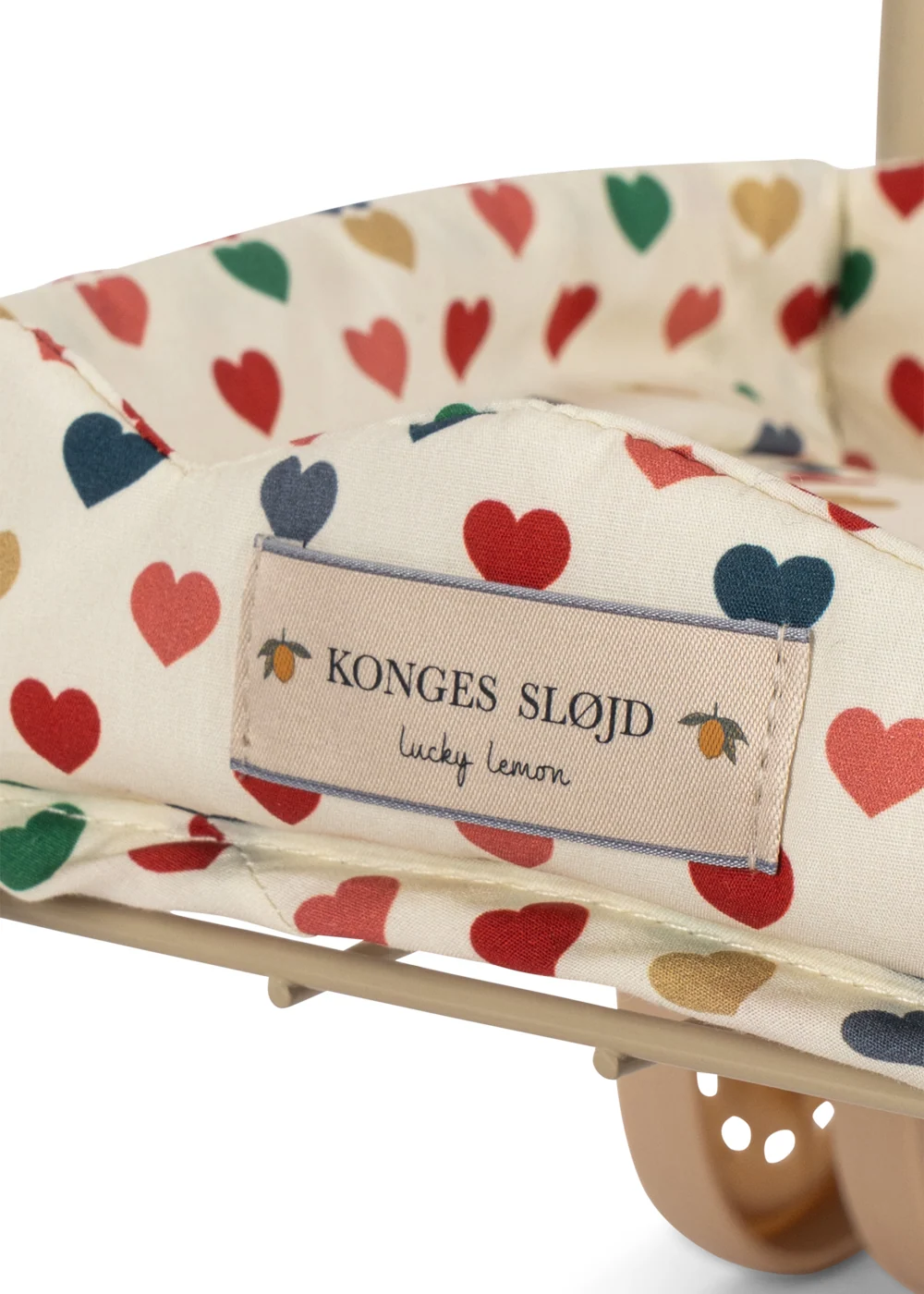 Konges Sløjd - accesorii - COȘ DE CUMPĂRĂTURI PENTRU COPII - inimioare colorate [6]