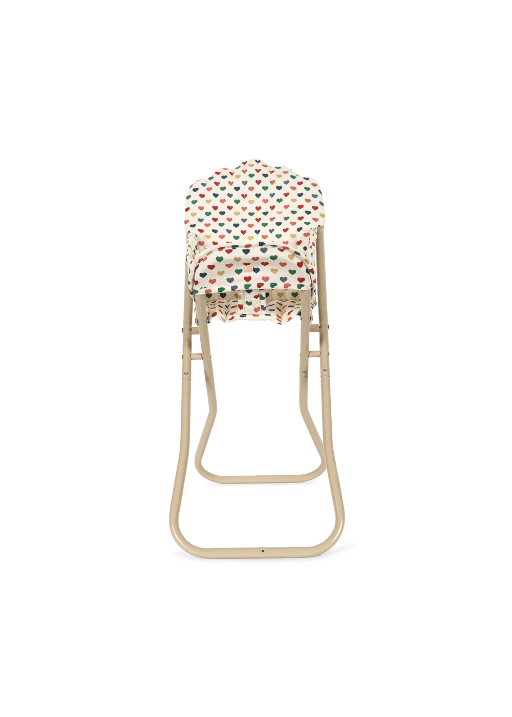 Konges Sløjd - accesorii - Scaun înalt pentru păpuși - Inimioare colorate [3]
