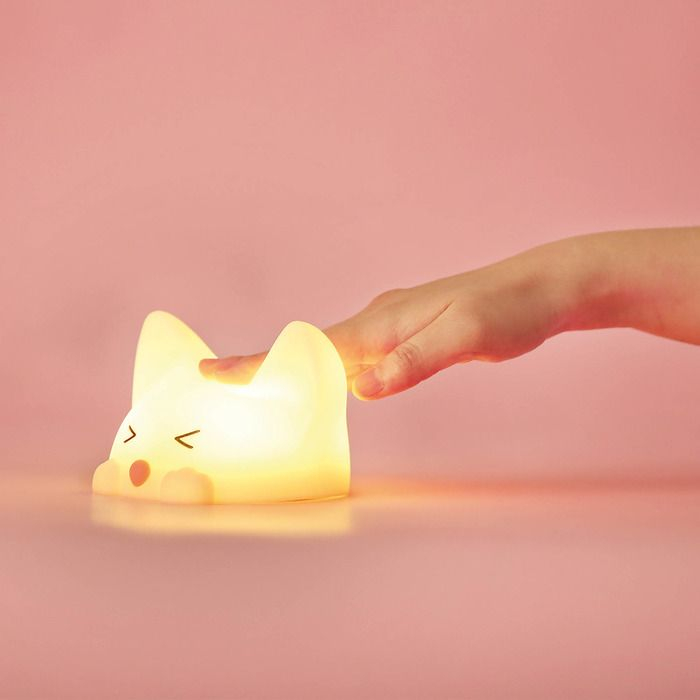 Lampa de noapte pentru copii MegaLight LED/lampa de noapte CATTY CAT reglabila cu lumina colorata [2]