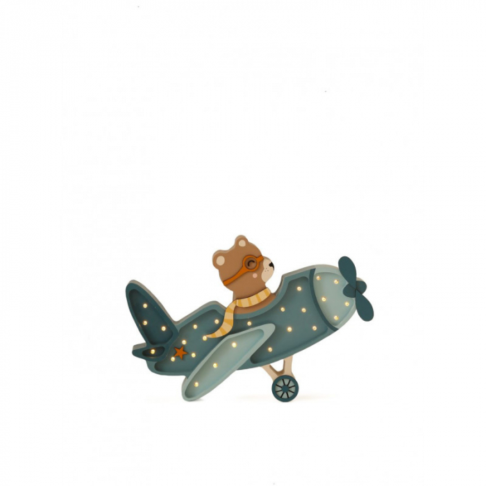 Lampa LITTLE LIGHTS Aeroplan, Denim Blue [2]