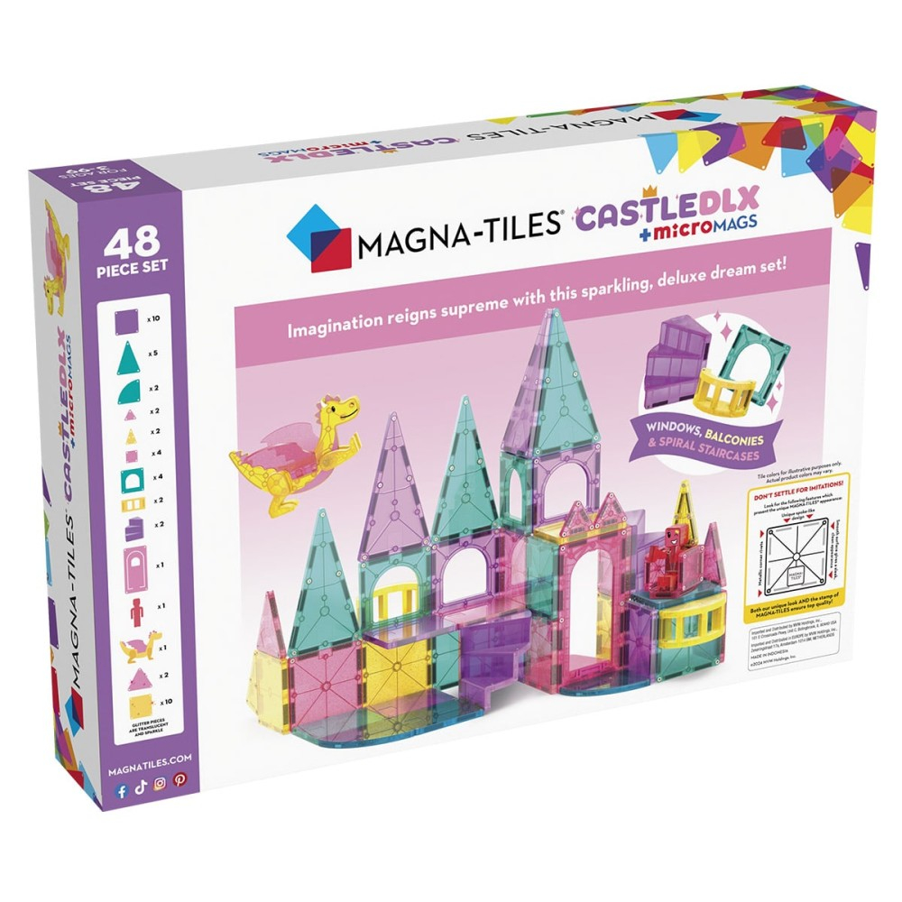 MAGNA-TILES Castle Deluxe, 48 piese [6]