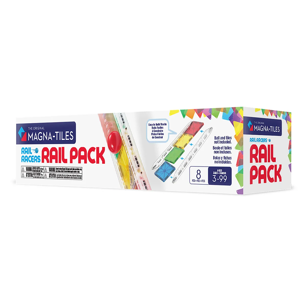 MAGNA-TILES Rail Racer, extensie șine, 8 piese [6]