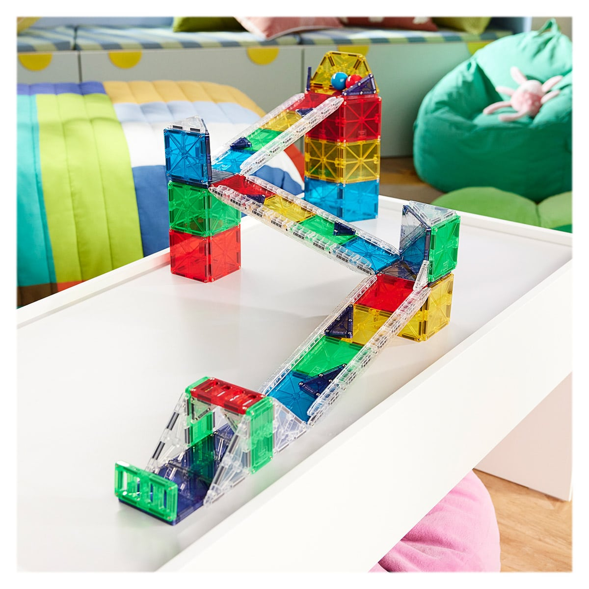 MAGNA-TILES Rail Racers Deluxe, 90 piese [3]