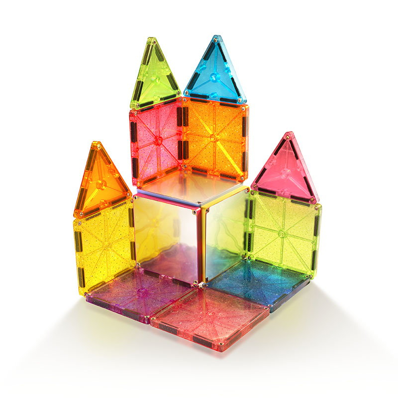 MAGNA-TILES Stardust cu sclipici si oglinzi 15 piese [3]