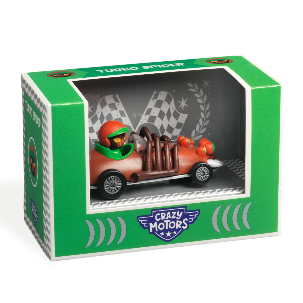 Masina de curse Turbo Spider, Colectia Crazy Motors, Djeco [1]
