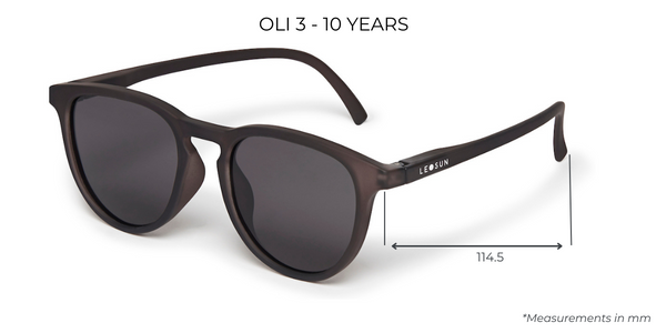 OCHELARI DE SOARE POLARIZAȚI COPII 3+ ANI ( 3-10 ani)  OLI | BLACK FADE [5]