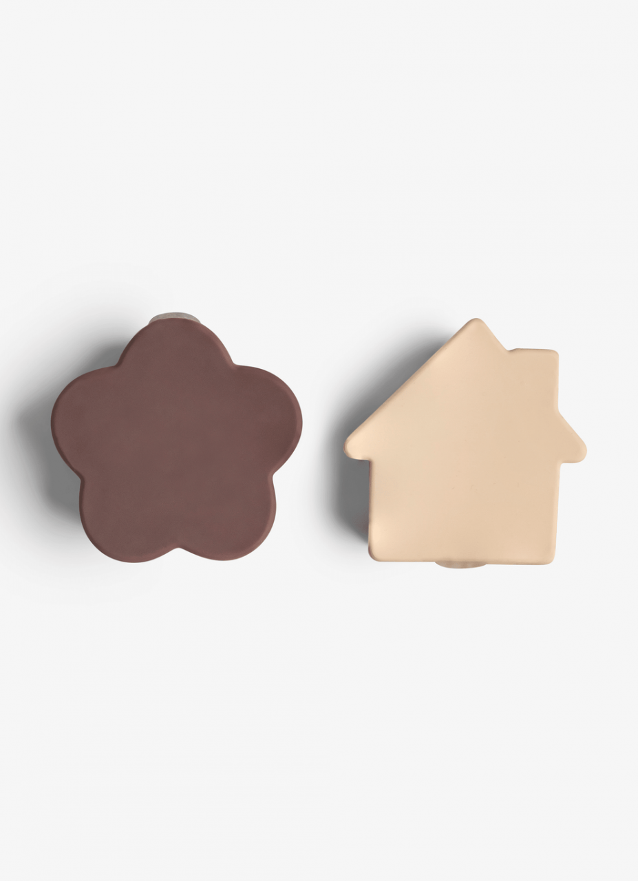 Organizatoare pentru caserola de prânz - Set de 4 bucati - Beige/Caramel/Plum [4]