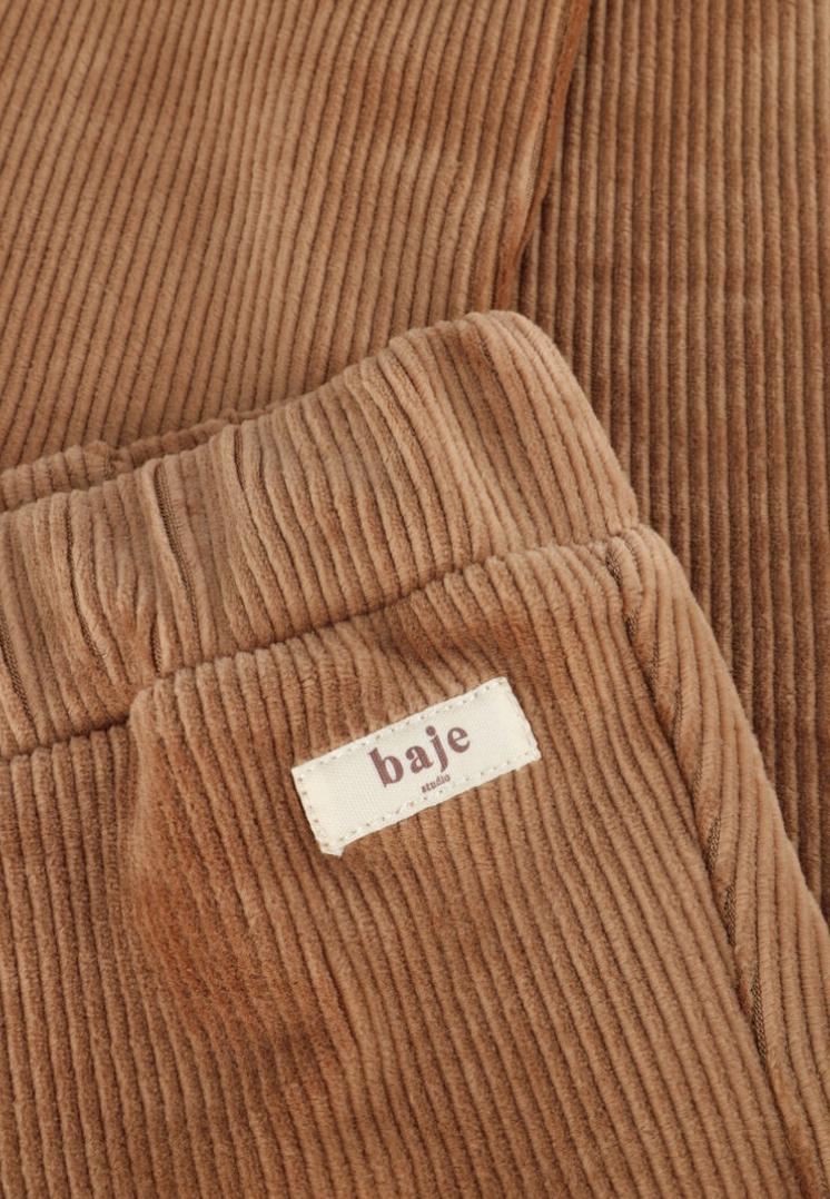 Pantaloni evazați din catifea raiata, Yate, bumbac organic, culoarea Taupe [2]